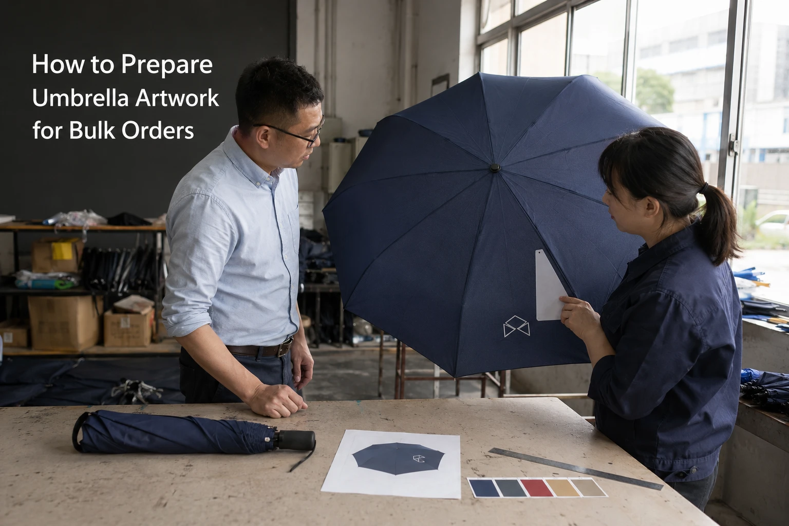 How to Prepare Umbrella Artwork for Bulk Orders Avoiding Rib, Fold, and Panel Problems