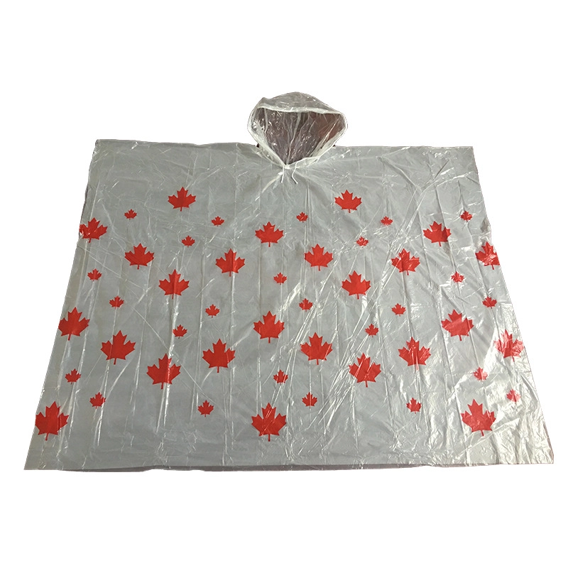 OEM&ODM Custom Eco-Friendly PE Raincoat