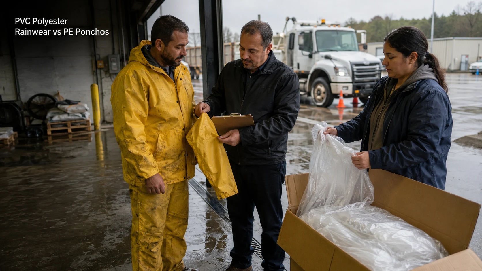 PVC Polyester Rainwear vs Lightweight PE Ponchos How Distributors Should Choose for Bulk Orders